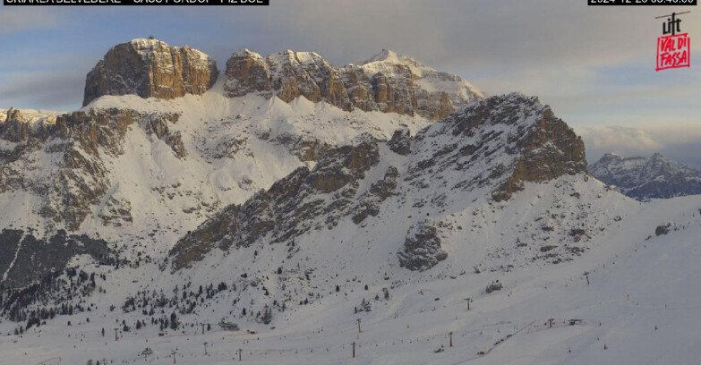 Webcam Canazei-Belvedere  - SKIAREA BELVEDERE 