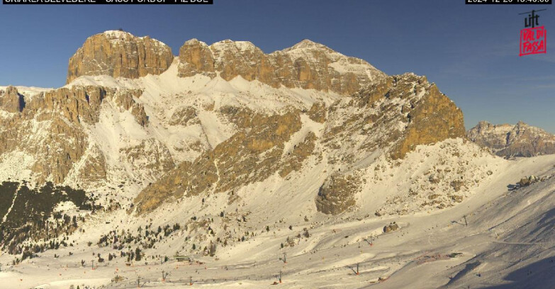 Webcam Canazei-Belvedere - SKIAREA BELVEDERE 