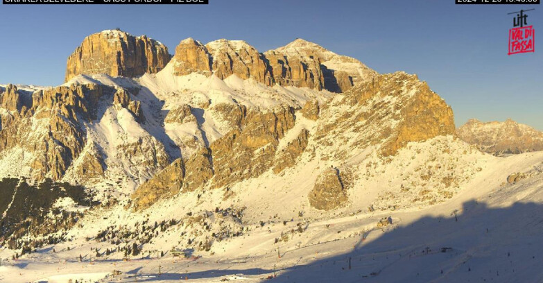 Webcam Canazei-Belvedere - SKIAREA BELVEDERE 