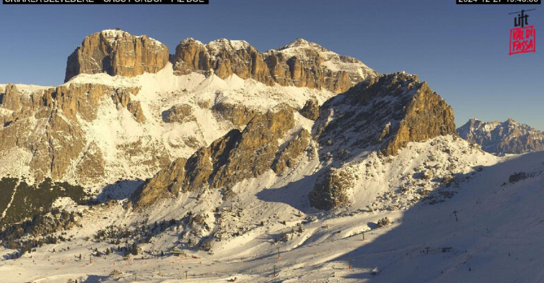 Webcam Canazei-Belvedere - SKIAREA BELVEDERE 