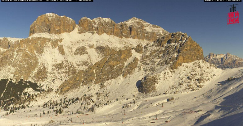 Webcam Canazei-Belvedere - SKIAREA BELVEDERE 