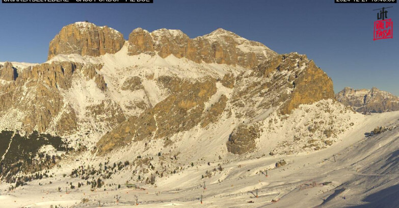 Webcam Canazei-Belvedere - SKIAREA BELVEDERE 