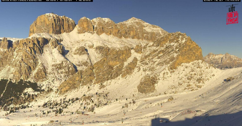 Webcam Canazei-Belvedere - SKIAREA BELVEDERE 