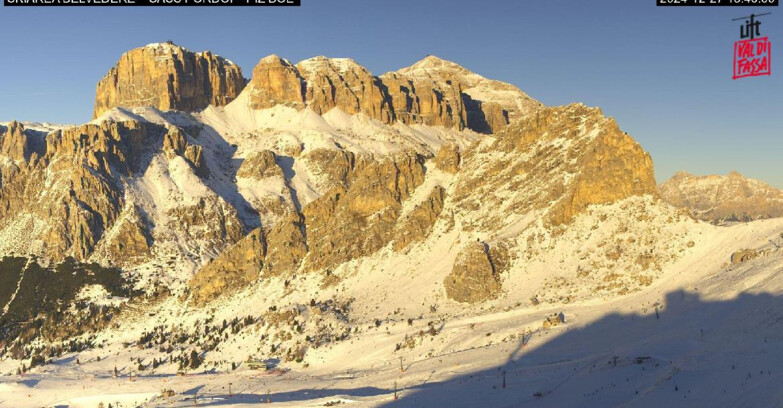 Webcam Canazei-Belvedere - SKIAREA BELVEDERE 