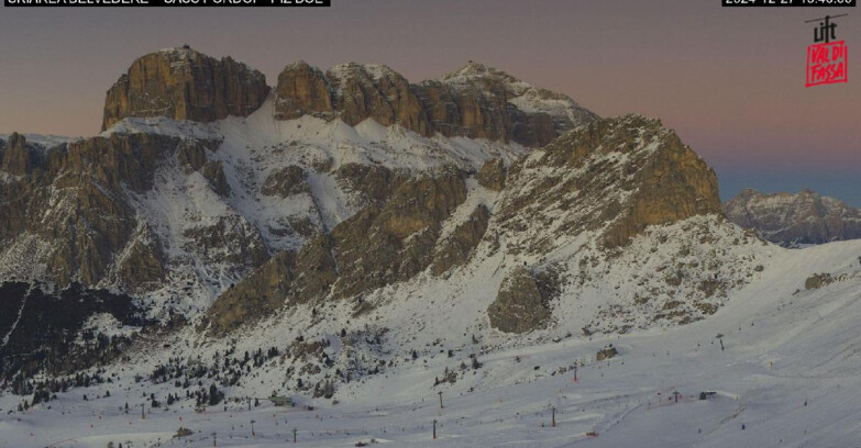 Webcam Canazei-Belvedere - SKIAREA BELVEDERE 