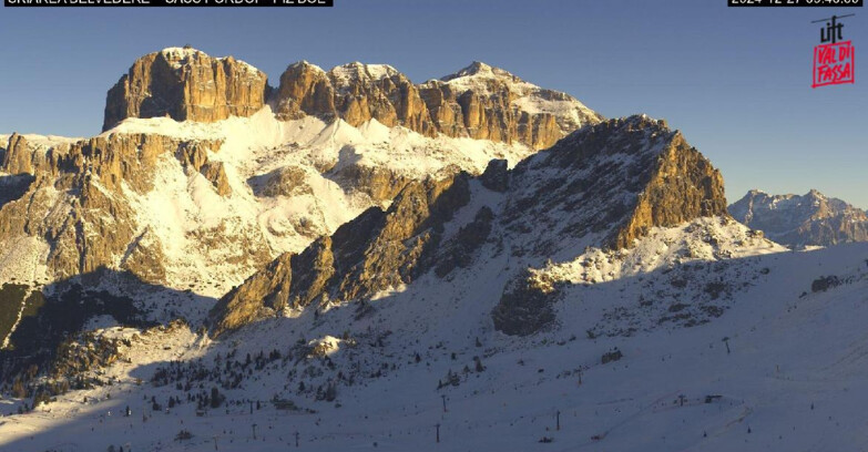 Webcam Canazei-Belvedere - SKIAREA BELVEDERE 