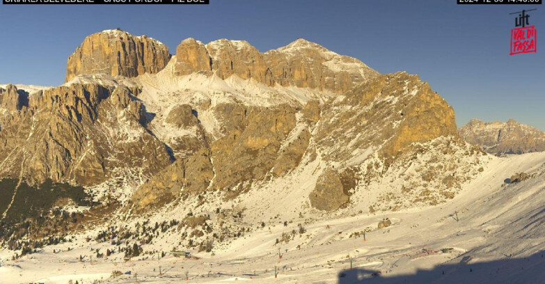 Webcam Canazei-Belvedere - SKIAREA BELVEDERE 