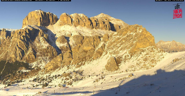 Webcam Canazei-Belvedere - SKIAREA BELVEDERE 