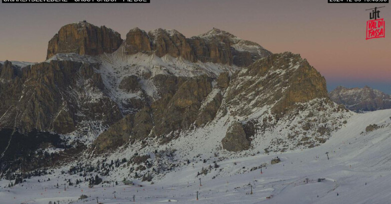 Webcam Canazei-Belvedere - SKIAREA BELVEDERE 