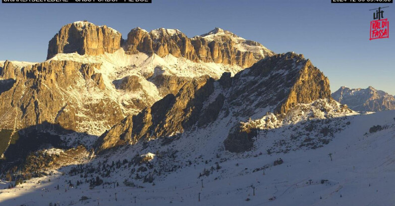 Webcam Canazei-Belvedere - SKIAREA BELVEDERE 