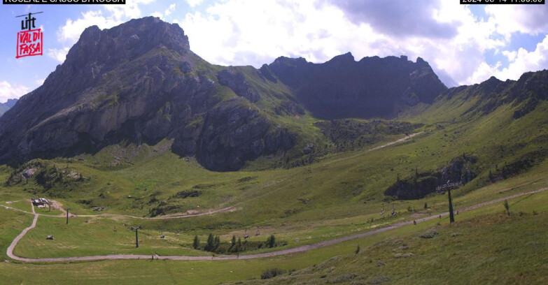 Webcam Alba-Ciampac - CIAMPAC ROSEAL E SASSO DI ROCCA