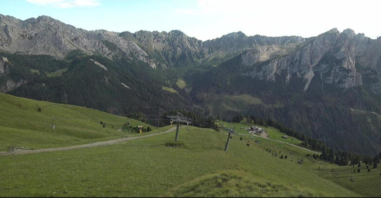 Webcam Pozza di Fassa-Aloch-Buffaure  - Baita Cuz Hütte