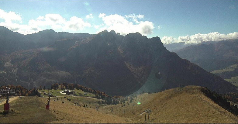 Webcam Pozza di Fassa-Aloch-Buffaure  - Cima 11 e Cima 12