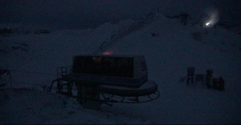 Webcam Pozza di Fassa-Aloch-Buffaure  - Pala del Geiger, sullo sfondo il Pordoi