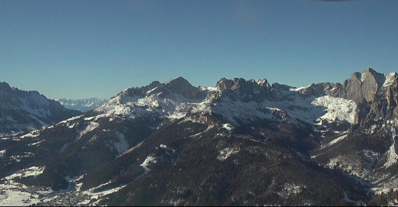 Webcam Поцца-ди-Фасса-Алок-Буффор  - Vigo di Fassa da Buffaure