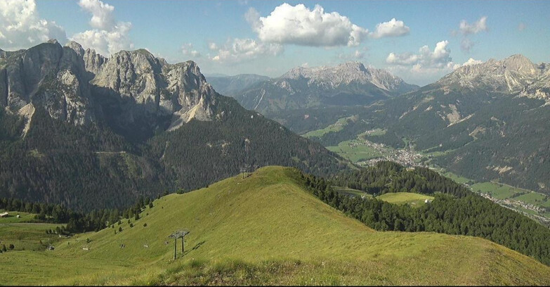 Webcam Pozza di Fassa-Aloch-Buffaure  - Buffaure - Panorama