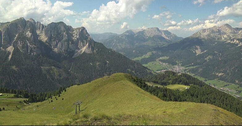 Webcam Pozza di Fassa-Aloch-Buffaure  - Buffaure - Panorama