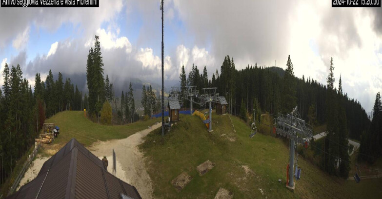 Webcam Lavarone - Chair lift Laghetto 