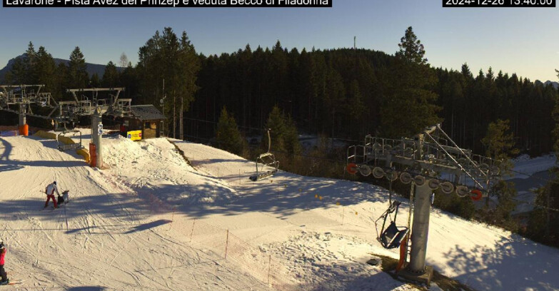 Webcam Lavarone - Pista Avez- seggiovia Lagh.