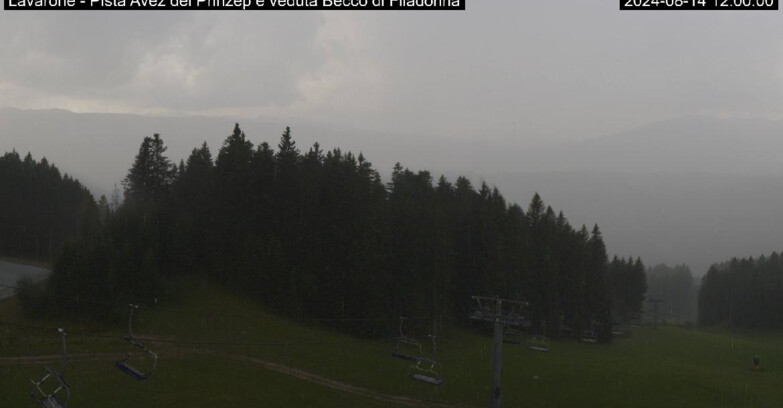 Webcam Ski Area Lavarone  - Pista Avez- seggiovia Lagh.