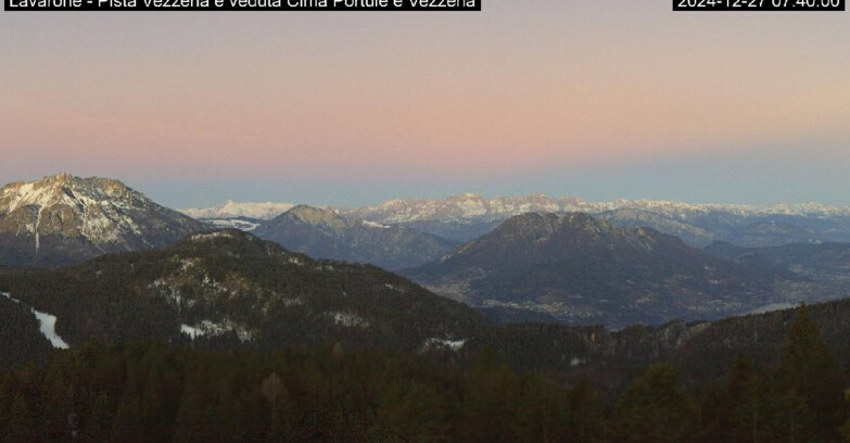 Webcam Lavarone - Piste Vezzena