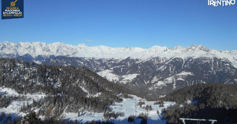 Webcam Skiarea Campiglio Dolomiti di Brenta Val di Sole Val Rendena - Val Panciana