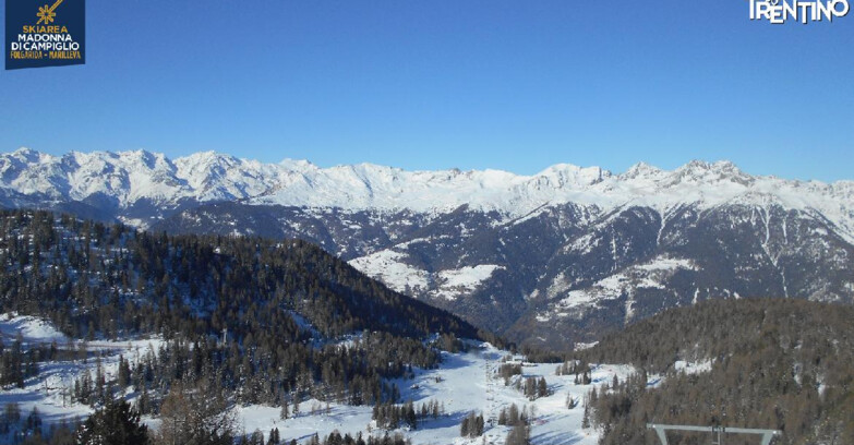 Webcam Skiarea Campiglio Dolomiti di Brenta Val di Sole Val Rendena - Val Panciana