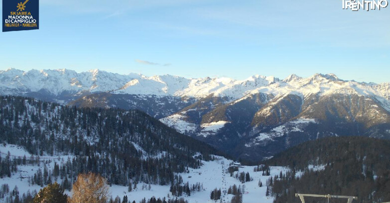 Webcam Ski area Campiglio Dolomiti di Brenta Val di Sole Val Rendena - Val Panciana