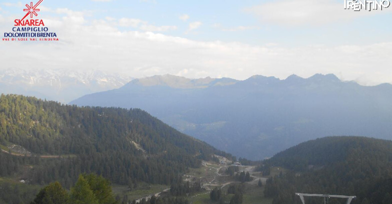 Webcam Folgarida-Marilleva  (Skiarea Campiglio Dolomiti di Brenta - Val di Sole Val Rendena) - Val Panciana