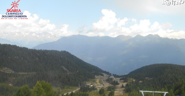 Webcam Folgarida-Marilleva  (Skiarea Campiglio Dolomiti di Brenta - Val di Sole Val Rendena) - Val Panciana