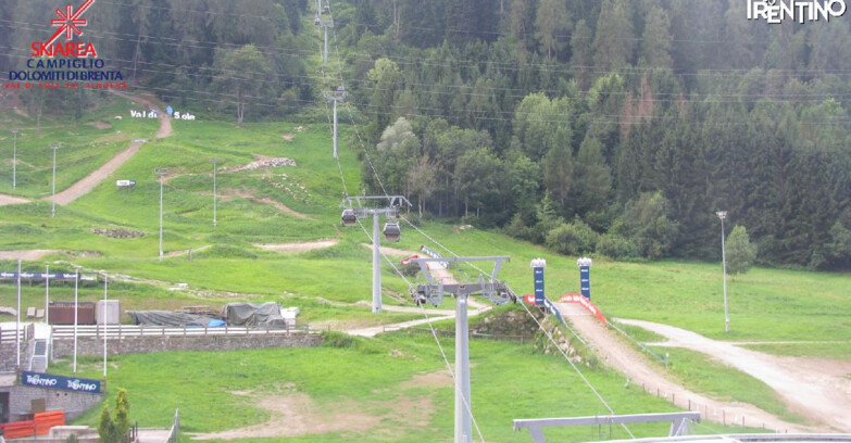 Webcam Folgarida-Marilleva  (Skiarea Campiglio Dolomiti di Brenta - Val di Sole Val Rendena) - Bike Park Val di Sole