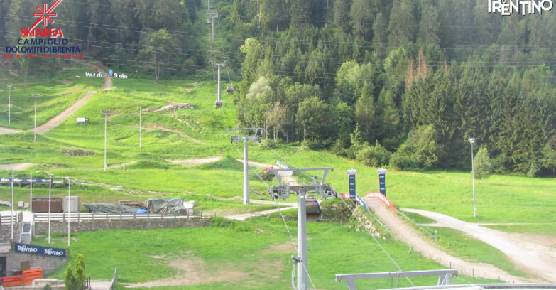 Webcam Ski area Campiglio Dolomiti di Brenta Val di Sole Val Rendena - Bike Park Val di Sole