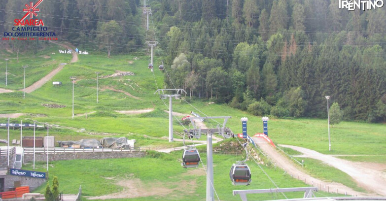 Webcam Skiarea Campiglio Dolomiti di Brenta Val di Sole Val Rendena - Bike Park Val di Sole