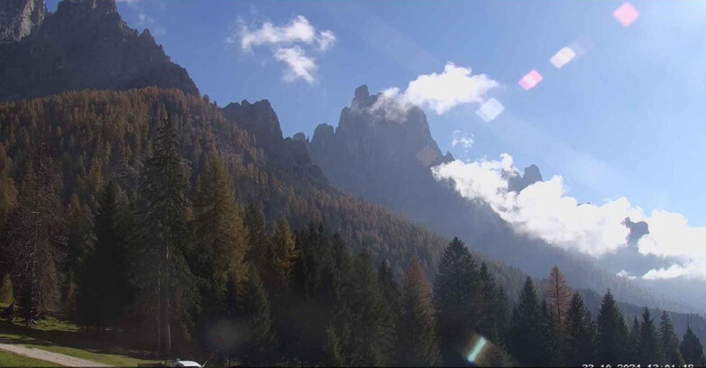 Webcam San Martino di Castrozza - Passo Rolle - Le Pale di San Martino