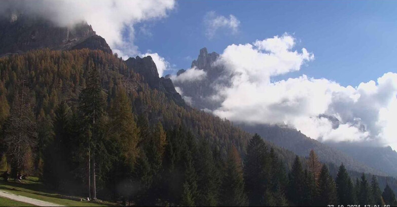 Webcam San Martino di Castrozza - Passo Rolle - Le Pale di San Martino