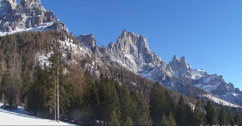 Webcam San Martino di Castrozza - Passo Rolle - Le Pale di San Martino