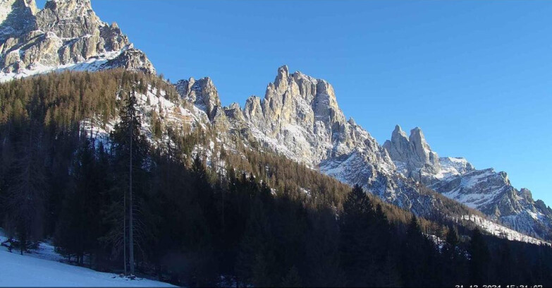 Webcam San Martino di Castrozza - Passo Rolle - Le Pale di San Martino