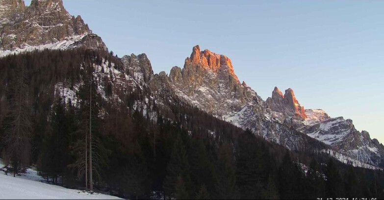 Webcam San Martino di Castrozza - Passo Rolle - Le Pale di San Martino