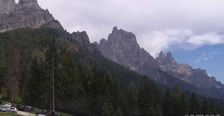 Webcam San Martino di Castrozza - Passo Rolle - Le Pale di San Martino