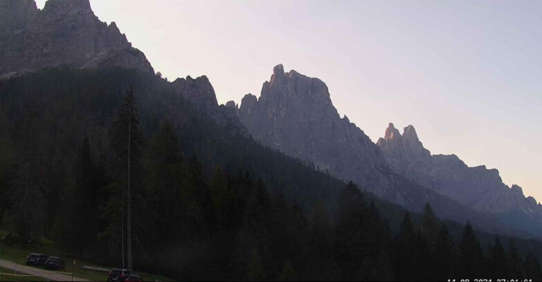 Webcam San Martino di Castrozza - Passo Rolle - Le Pale di San Martino