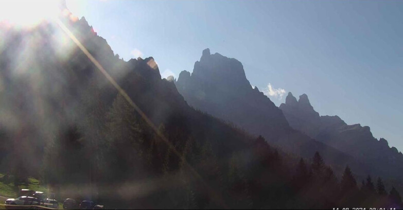 Webcam San Martino di Castrozza - Passo Rolle - Le Pale di San Martino