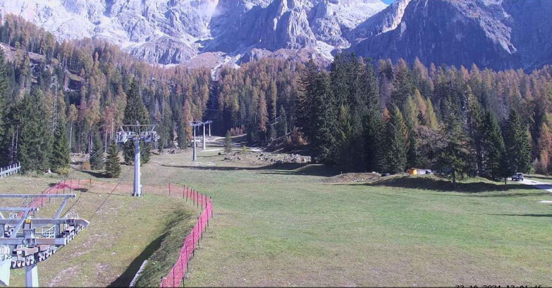 Webcam San Martino di Castrozza - Passo Rolle - Pista Col Verde