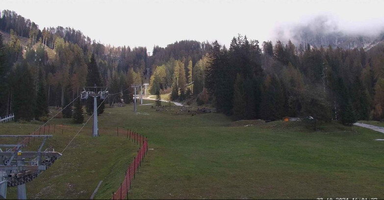 Webcam San Martino di Castrozza - Passo Rolle - Pista Col Verde