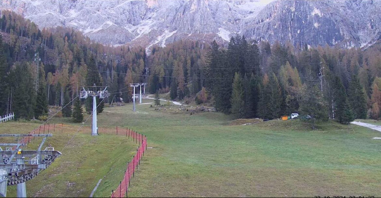 Webcam San Martino di Castrozza - Passo Rolle - Pista Col Verde