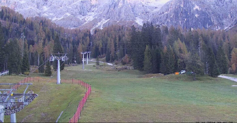 Webcam San Martino di Castrozza - Passo Rolle - Pista Col Verde