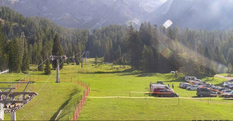 Webcam San Martino di Castrozza - Passo Rolle  - Pista Col Verde