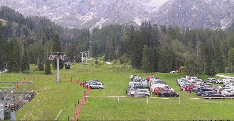 Webcam San Martino di Castrozza - Passo Rolle  - Pista Col Verde