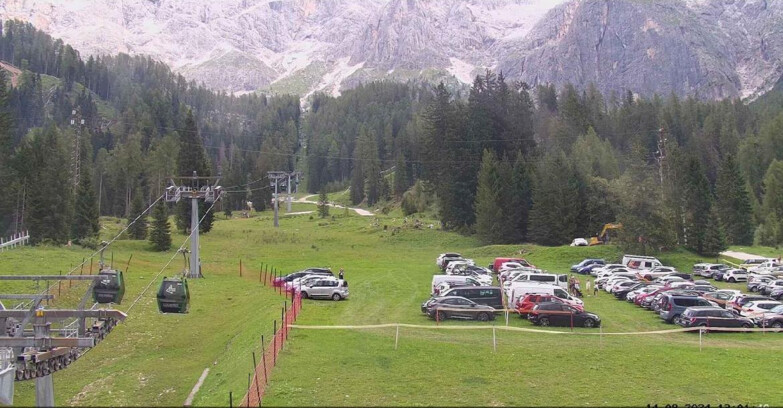 Webcam San Martino di Castrozza - Passo Rolle  - Pista Col Verde