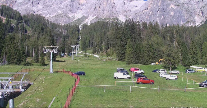 Webcam San Martino di Castrozza - Passo Rolle  - Pista Col Verde