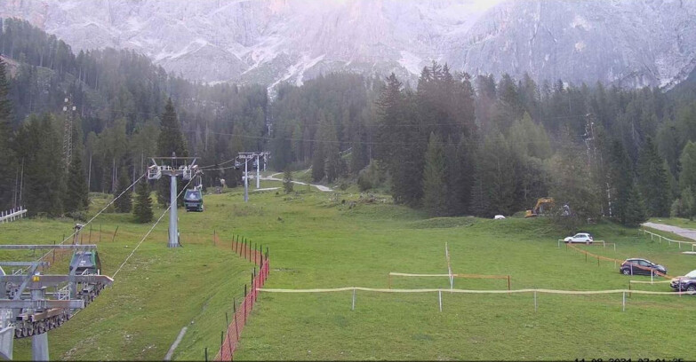 Webcam San Martino di Castrozza - Passo Rolle  - Pista Col Verde